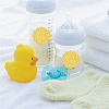 Plastic Self Adhesive Gold Foil Embossed Stickers DIY-WH0211-289-3