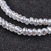 Electroplate Glass Beads Strands EGLA-P018-1mm-AB01-1