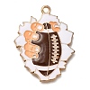 Alloy Enamel Pendants ENAM-Z021-01B-1