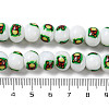 Printing Glass Beads for Necklaces Bracelets Making GLAA-B020-02A-02-5