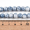 Baking Paint Glass Beads Strands X-DGLA-N003-8mm-C07-5