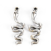Tibetan Style Alloy Pendants TIBE-S323-107AS-RS-1