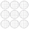 24Pcs 304 Stainless Steel Mesh Lids for Water Planting Glass Vase AJEW-BC0002-18-1