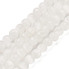 Natural Selenite Beads Strands G-K336-02-2