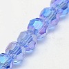 Electroplate Glass Beads Strands LS-EGLA-J042-8mm-AB02-3