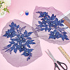 Polyester Computerized Embroidery Cloth Iron on/Sew on Patches DIY-WH0504-667C-4
