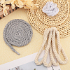 3 Bags 3 Colors 3-Ply Twisted Macrame Cotton Cord OCOR-CA0001-30-5