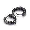 Brass Hoop Earrings EJEW-K083-33B-2