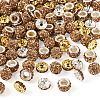 Handmade Polymer Clay Rhinestone Pave Disco Beads RB-TA0001-20B-3