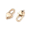 Brass Lobster Claw Clasps KK-G557-21G-2