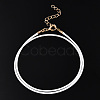 Waxed Cotton Cord Necklace Making MAK-YWC0001-01KC-02-4
