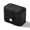 Rectangle PU Leather Jewelry Ring Storage Boxes CON-K002-06A-1