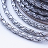 Round Braided Cowhide Cords WL-L009-01M-3