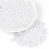 500Pcs Transparent Glass Seed Beads SEED-PA0001-08A-3