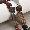 Natural African Bloodstone Beads Strands GG-CBA0B77-A09-03-1