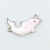 Alloy Enamel Connector Charms ENAM-TAC0010-04I-1