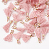Polycotton(Polyester Cotton) Tassel Pendant Decorations FIND-S275-25G-2