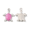 CCB Plastic Enamel Pendants CCB-K009-01P-2