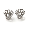 Non-Tarnish 316 Surgical Stainless Steel Bead Caps X-STAS-Q310-09B-P-1