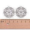 Tibetan Style Filigree Joiners Links X-TIBE-A11623-AS-LF-4
