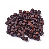 Dyed Natural Wood Beads X-WOOD-S616-1-LF-2