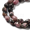 Natural Rhodonite Beads Strands G-P520-B25-01-4