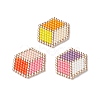 3Pcs 3 Color Handmade MIYUKI Japanese Seed Beads PALLOY-MZ00023-1