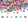 300Pcs Handmade Polymer Clay Colours Beads CLAY-CW0001-02B-20