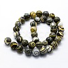Synthetic Malachite Beads Strands G-A186-C-02-2