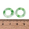 Dyed Natural White Jade Linking Rings G-Q601-43C-3