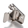 Iron Bolo Tie Slide Clasp IFIN-F162-01B-P-3