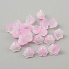 Handmade Lampwork Bead Caps LAMP-WH0005-03D-2