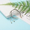 Adjustable Polyester Braided Cord Bracelet Making AJEW-JB00848-08-4