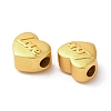 Rack Plating Brass Beads KK-M245-05MG-2