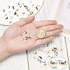 Brass End Bead Tips Knot Covers KK-PH0036-02-2
