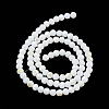 Opaque Glass Beads Strands EGLA-A035-P4mm-L01-2