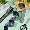 3Pcs 3 Colors Polyester Arrow Ribbon OCOR-BC0006-71-5
