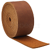 2M Flat AB Grade Cowhide Leather Cord AJEW-WH0479-73F-03-1