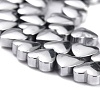 Non-magnetic Synthetic Hematite Beads Strands G-B014-10A-03-3