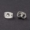 Rack Plating Brass Friction Ear Nuts KK-F829-07S-2