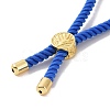 Cotton Cord Bracelet Making KK-F758-03A-G-3