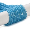 Imitation Jade Glass Beads Strands EGLA-A034-T2mm-MB08-1