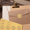Plastic Self Adhesive Gold Foil Embossed Stickers DIY-WH0575-042-6