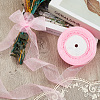 1 Rolls Sheer Organza Ribbon SRIB-CY0001-22B-07-4