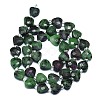 Natural Ruby in Zoisite Beads Strands G-K245-P01-02-2
