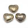 Natural Pyrite Heart Love Stones G-I125-49-1