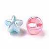 Imitation Pearl Acrylic Beads OACR-E013-13-3
