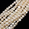 Natural Cultured Freshwater Pearl Beads Strands PEAR-L001-A-01-1