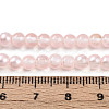 Baking Paint Transparent Glass Beads X1-DGLA-N011-4mm-03-4