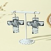 304 Stainless Steel Dangle Earrings EJEW-FS00010-8